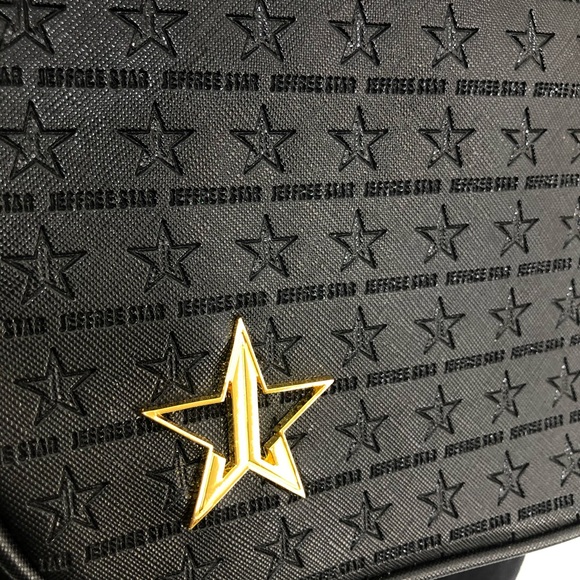 Jeffree Star Crossbody or Waist Black and Gold Bag - Picture 10 of 12